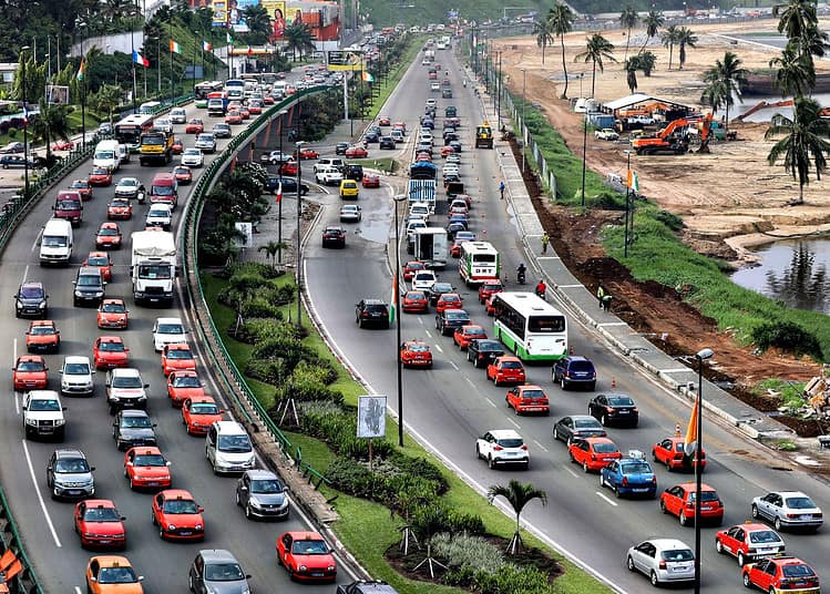 Circulation en Côte d'ivoire