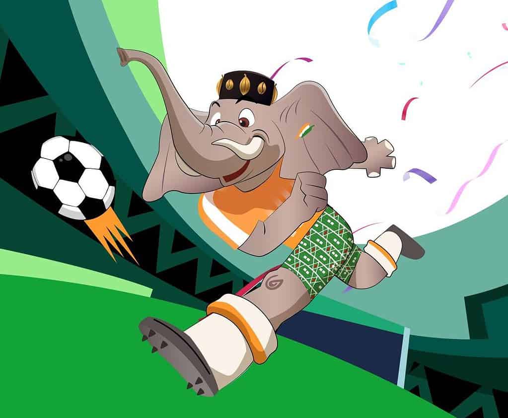 Akwaba, la Mascotte de la CAN 2023 en Côte d'Ivoire