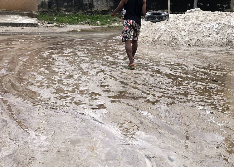 tuyau cassé à Batim 1