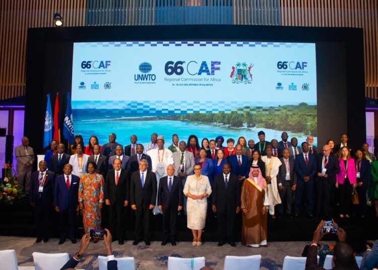 Les participants de la 66ème Réunion de la Commission régionale de l'Organisation Mondiale du Tourisme pour l'Afrique (DR)