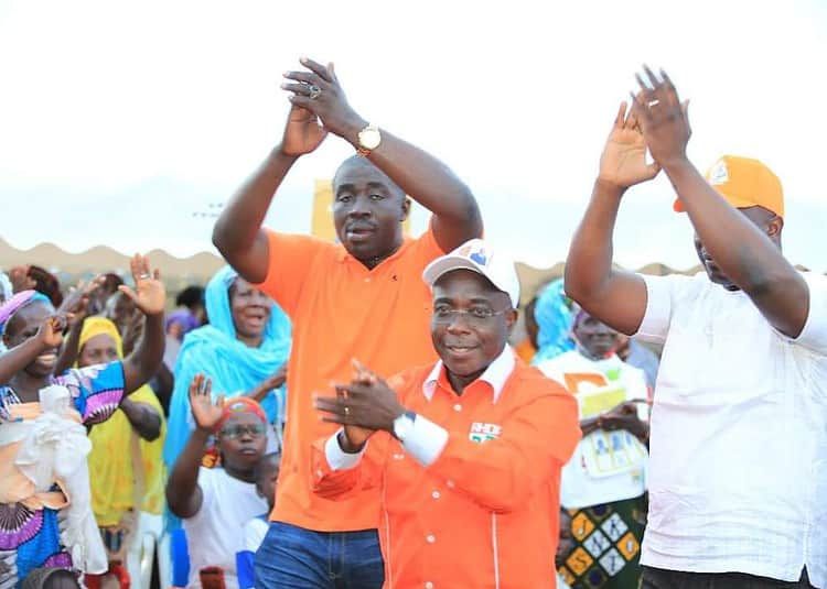 Moussa Traoré Koudougou rassure Bouaké Fofana. (DR)