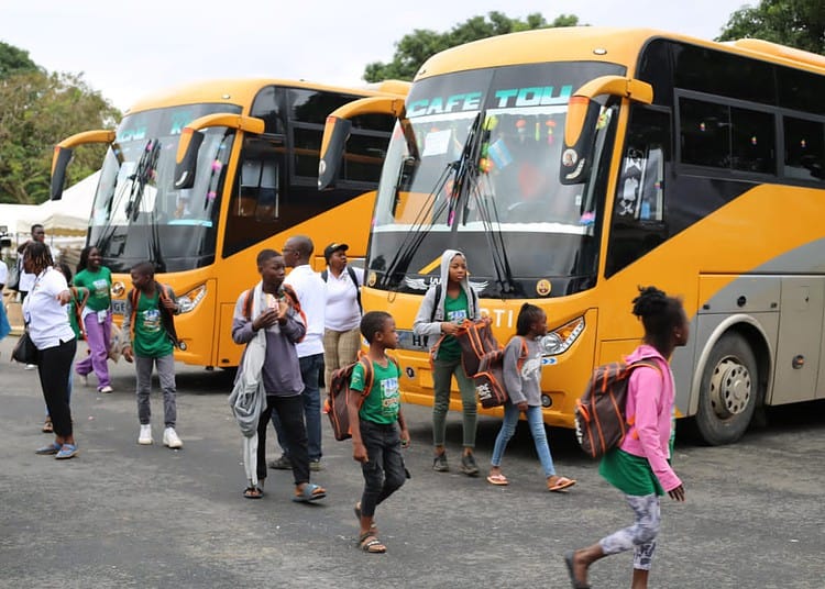 L'arrivée des colons à Abidjan (DR)