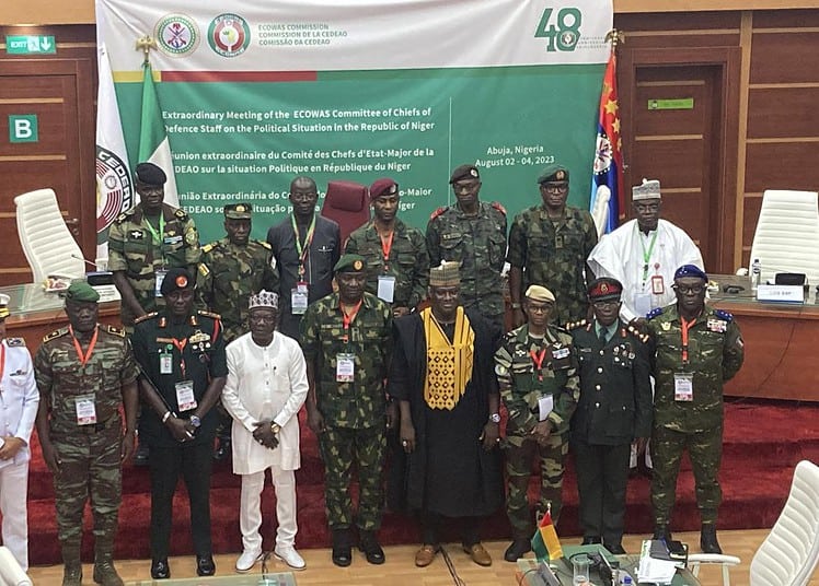 Les chefs d'Etats-major de la CEDEAO