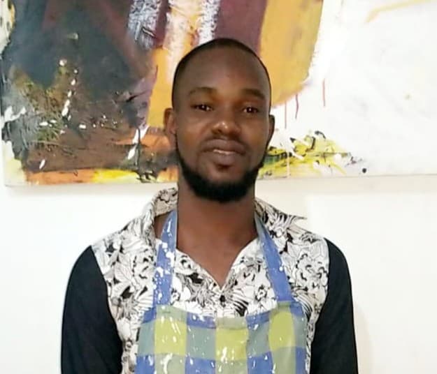 Le peintre Djibig. (DR)