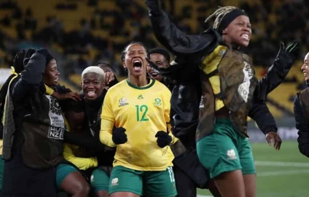 Equipe de foot féminin - Afrique du Sud