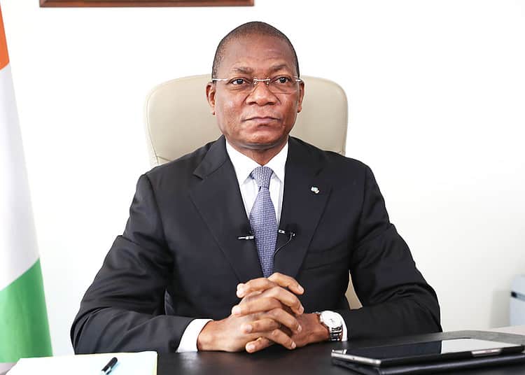 Bruno Koné  ministre de la Construction, du logement et de l’urbanisme de Côte d’Ivoire