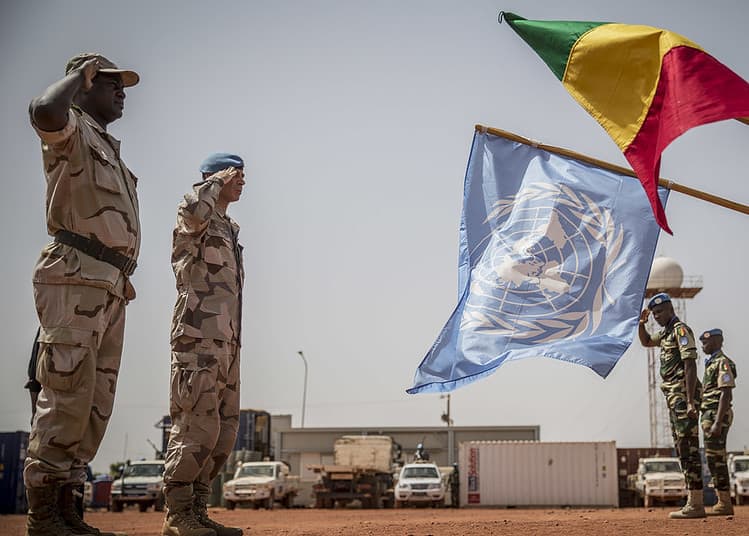 Lancement officiel du secteur Centre de la Force de la MINUSMA à Mopti.
