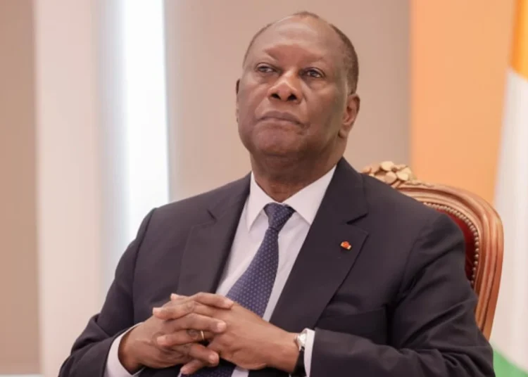 Alassane Ouattara,  Président de la république de Côte d'Ivoire