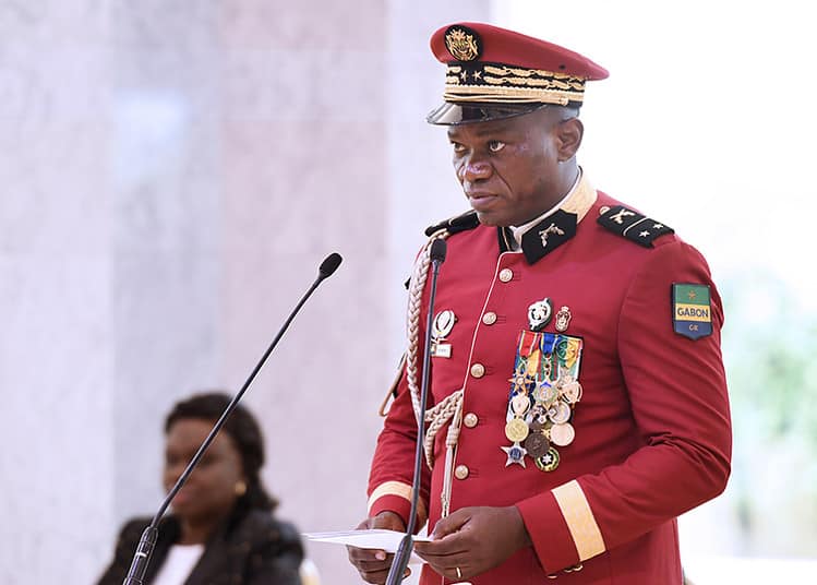 Brice Oligui Nguema, Président de la Transition de la République gabonaise