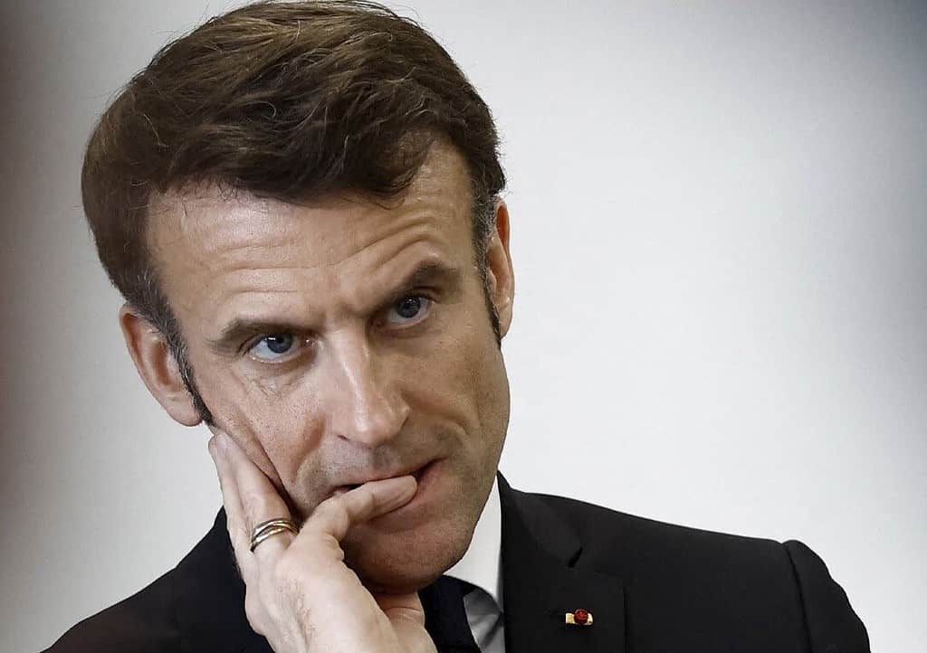 Emmanuel Macron, président de République de France