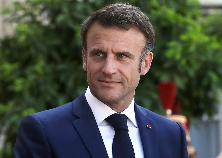 Emmanuel Macron, président de la république de France