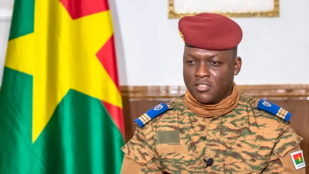 Ibrahim Traoré, président de la Transition burkinabè