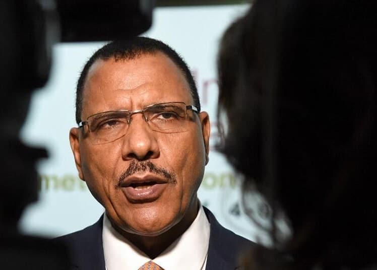 Mohamed Bazoum (Photo by ISSOUF SANOGO / AFP)