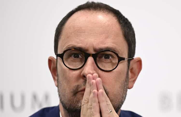 L'ancien ministre de la justice belge, Vincent Van Quickenborne