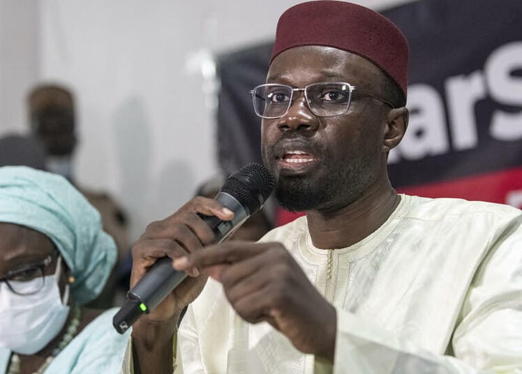 Ousmane Sonko (AP Photo/Sylvain Cherkaoui)