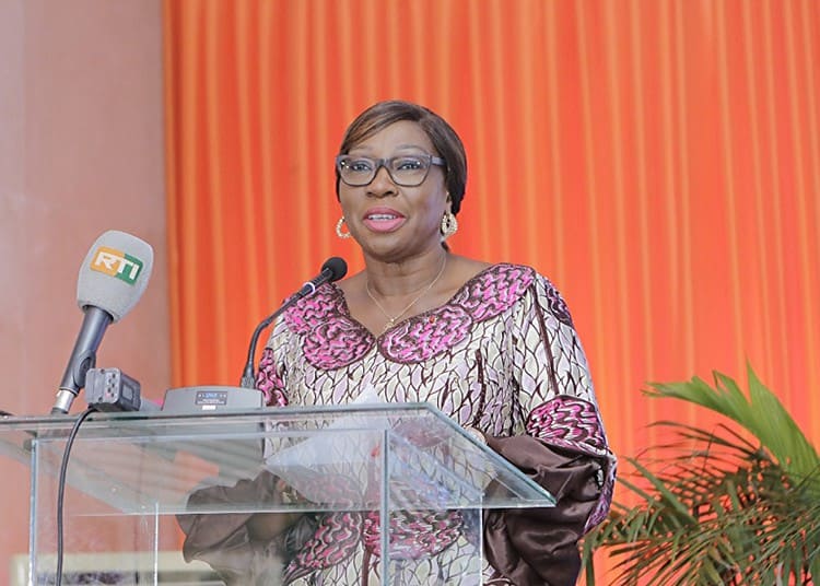 Kandia Camara, présidente du Sénat