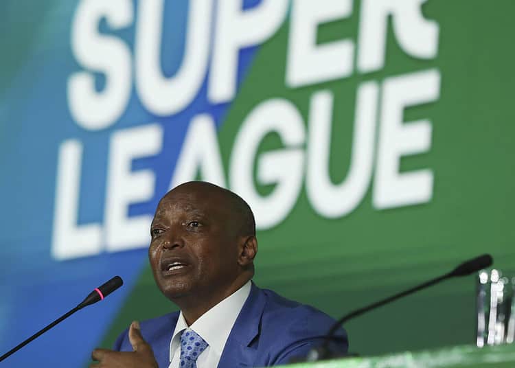 Patrice Motsepe, président de la CAF (Barker/Sports Inc - Photo by Icon sport)