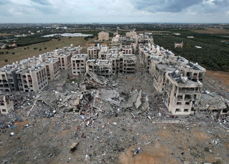 Etat des bâtiments à Gaza.