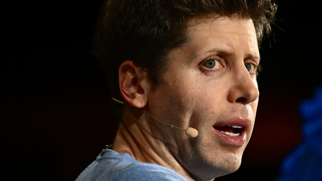 Sam Altman, patron d'OpenAI, le 17 octobre 2023 - Patrick T. Fallon