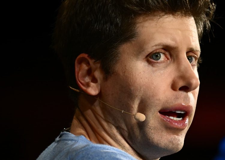 Sam Altman, patron d'OpenAI, le 17 octobre 2023 - Patrick T. Fallon