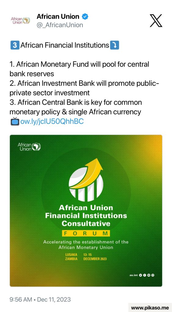 Afrique : Vers un accord historique pour une Union Monétaire