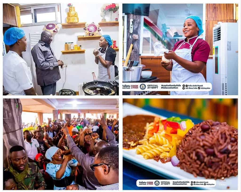 Exploit culinaire : La cheffe ghanéenne, Failatu Abdul-Razak, établit un nouveau record Guinness