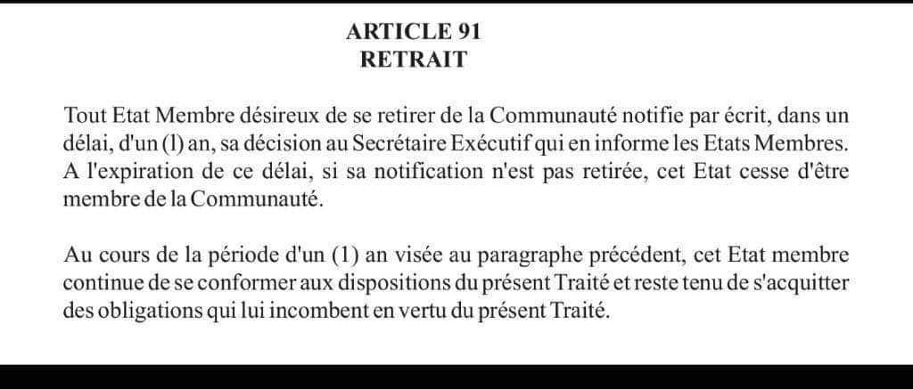 Tensions régionales : le Burkina Faso, le Mali et le Niger rompent avec la CEDEAO