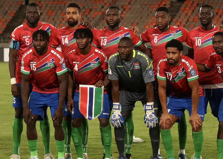 Equipe nationale de Gambie (20 Novembre 2023 - Photo par Icon sport)