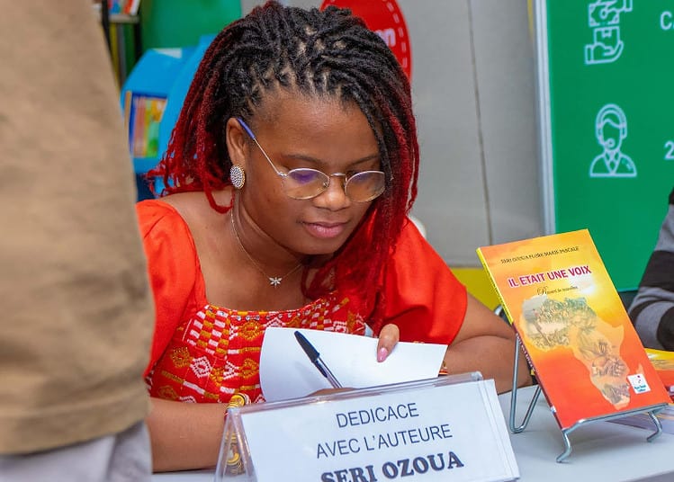 L'écrivaine Seri Ozoua au SILA 2023