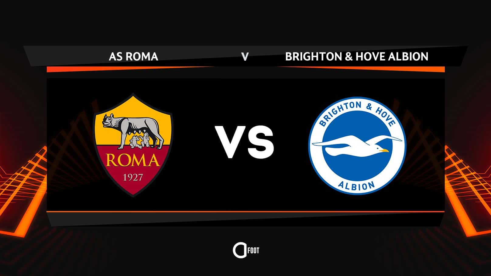 Ligue Europa : AS Roma vs Brighton Hove Albion, duel en perspective entre Ndicka et Adingra en huitièmes de finale