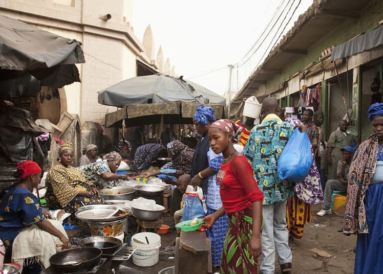 Market in Bamako, Mali