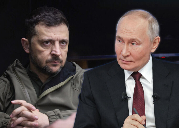 PHOTO MONTAGE: A summit between Volodymyr Zelensky and Putin could take place in Istanbul on Thursday. The only question is: Will Russian President Vladimir Putin really attend? Photo: The Presidential Office of Ukraine via